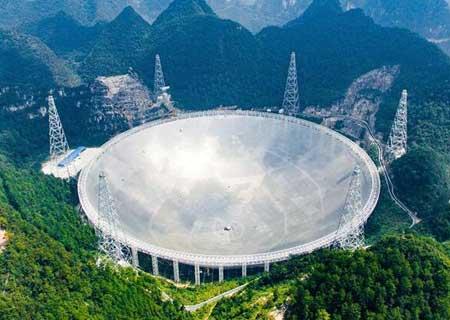 El mayor radiotelescopio del mundo ha sido puesto en uso ayer