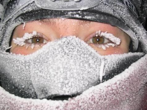 Una selfie de la científica estadounidense, Christina Koch, en la Antártida