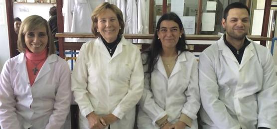 María Gabriela Latorre Rapela, María Cristina Lurá, Fernanda Argarañá, y Martín Marchisio.
