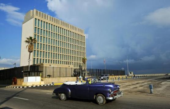 Embajada norteamericana en La Habana