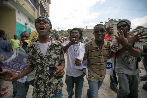 Haitianos victimas del terremoto