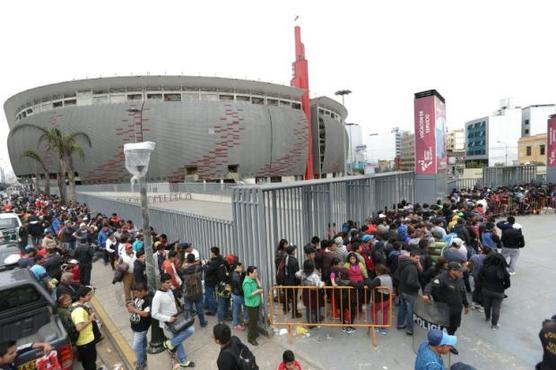 El remodelado Estadio Nacional de Lima