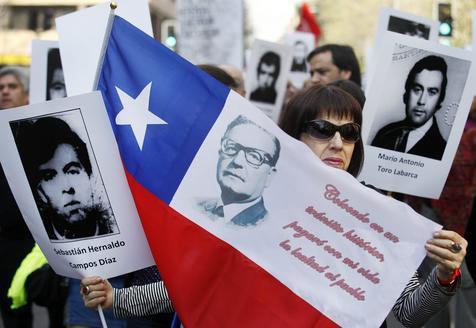Recuerdo de desaparecidos chilenos 