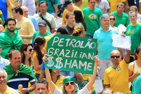 Protestas contra la corrupción en Brasil 