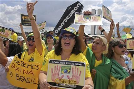 El Brasil que no se ve salió a las calles