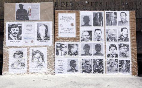Imágenes de desaparecidos chilenos