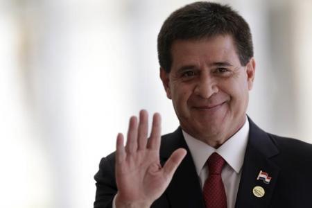 El Presidente de Paraguay, Horacio Cartes