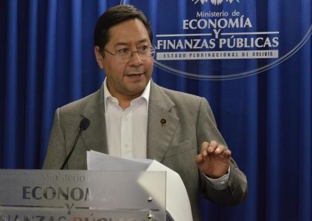 El ministro de Economía boliviano, Luis Arce