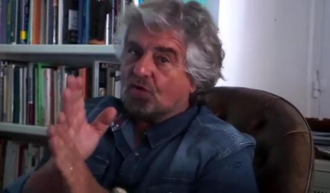 Beppe Grillo, el fundador del Movimiento Cinco Estrellas