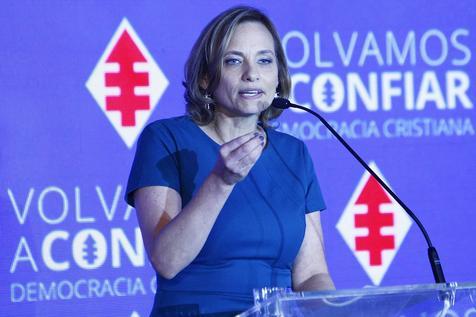 Carolina Goic, una descendiente de croatas, la candidata presidencial del oficialismo en Chile. 