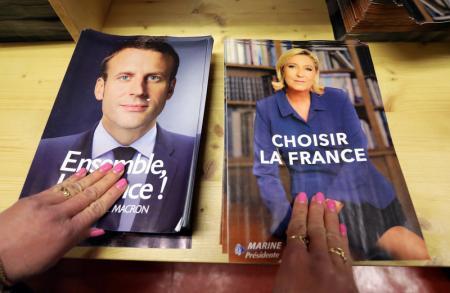 Macron y Le Pen en el balotaje francés