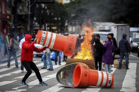 Protestas contra Temer en Brasil 