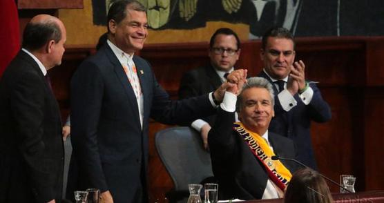 Correa entrega el gobierno al presidente electo