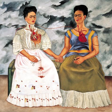 Frida Kahlo, "Las dos Fridas".