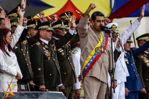 Los altos mandos de las Fuerzas Armadas de Venezuela, leales a Nicolas Maduro