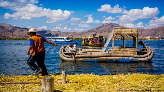 Habitantes del Titicaca