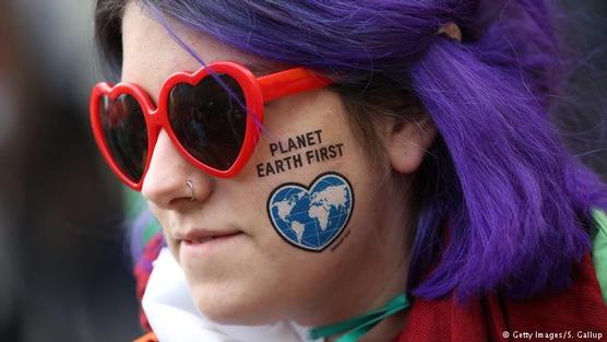 En la cumbre COP23 en Bonn, muchos activistas climáticos se manifestaron contra el carbón.