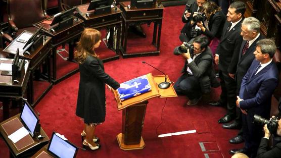 CFK en la jura