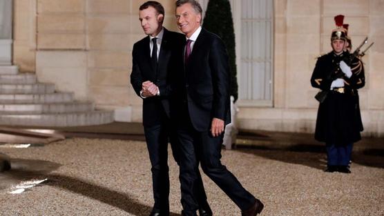 Macri con Macron