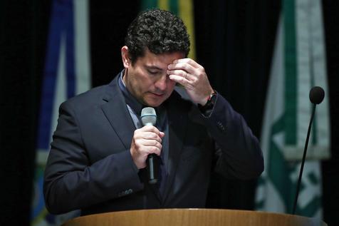 El juez federal de Brasil Sergio Moro, que encabeza la investigación de Lava Jato. (foto: ANSA)