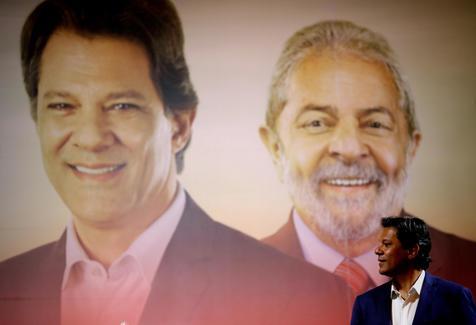 Lula pide votar por Fernando Haddad (foto: ANSA)
