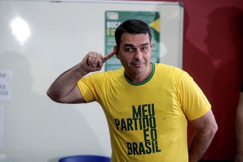 Flavio Bolsonaro. (foto: ANSA)