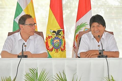Vizcarra y Morales se reunirán en el puerto de Ilo