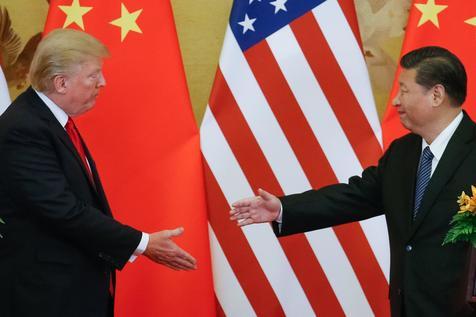 Donald Trump y Xi Jingping, cada vez más cerca del apretón de manos (foto: ANSA)