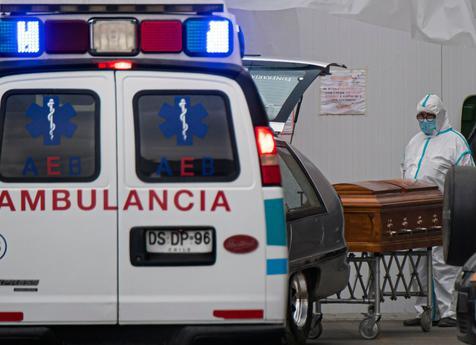 Las muertes se disparan en Chile (foto: ANSA)
