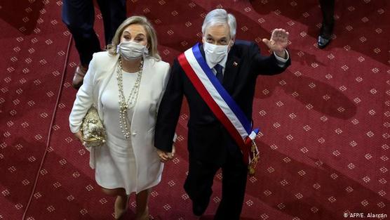 Piñera y la primera dama