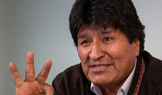 Evo Morales bromea con la salud de otros