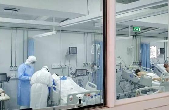Hospitales abarrotados de pacientes en Asunción