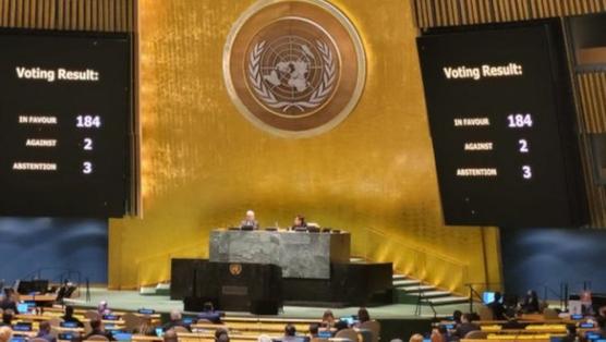 El tablero de la ONU indica la victoria diplomática cubana