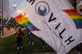 Militantes del Movimiento para la Integración y Liberación Homosexual (Movilh