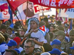 La habitual movilización de los sindicatos cubanos